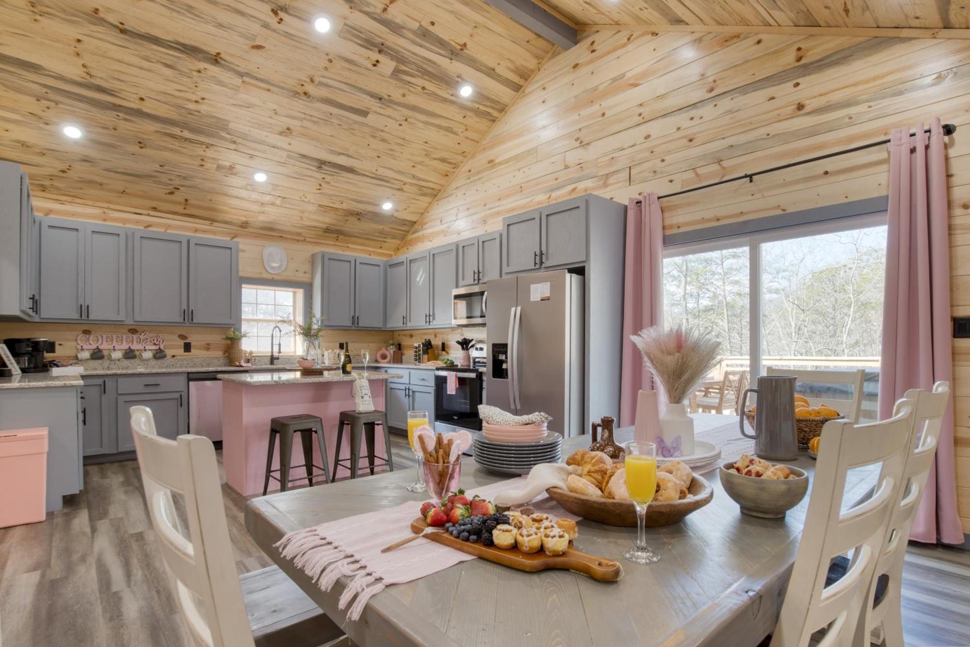 Pink Pines Avantstay Luxury Aesthetic Dream Home Indoor Pool Hot Tub Pigeon Forge Luaran gambar