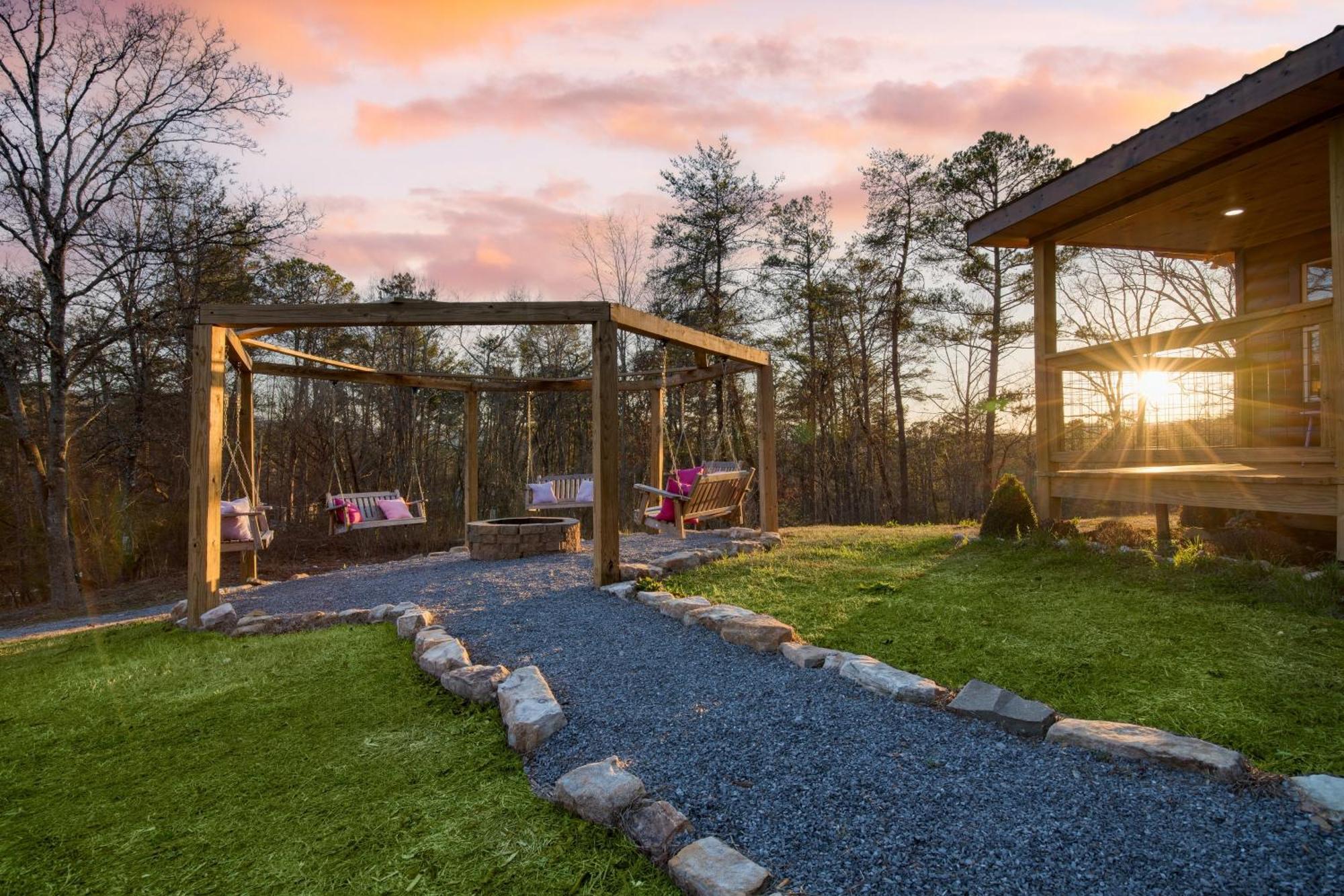 Pink Pines Avantstay Luxury Aesthetic Dream Home Indoor Pool Hot Tub Pigeon Forge Luaran gambar