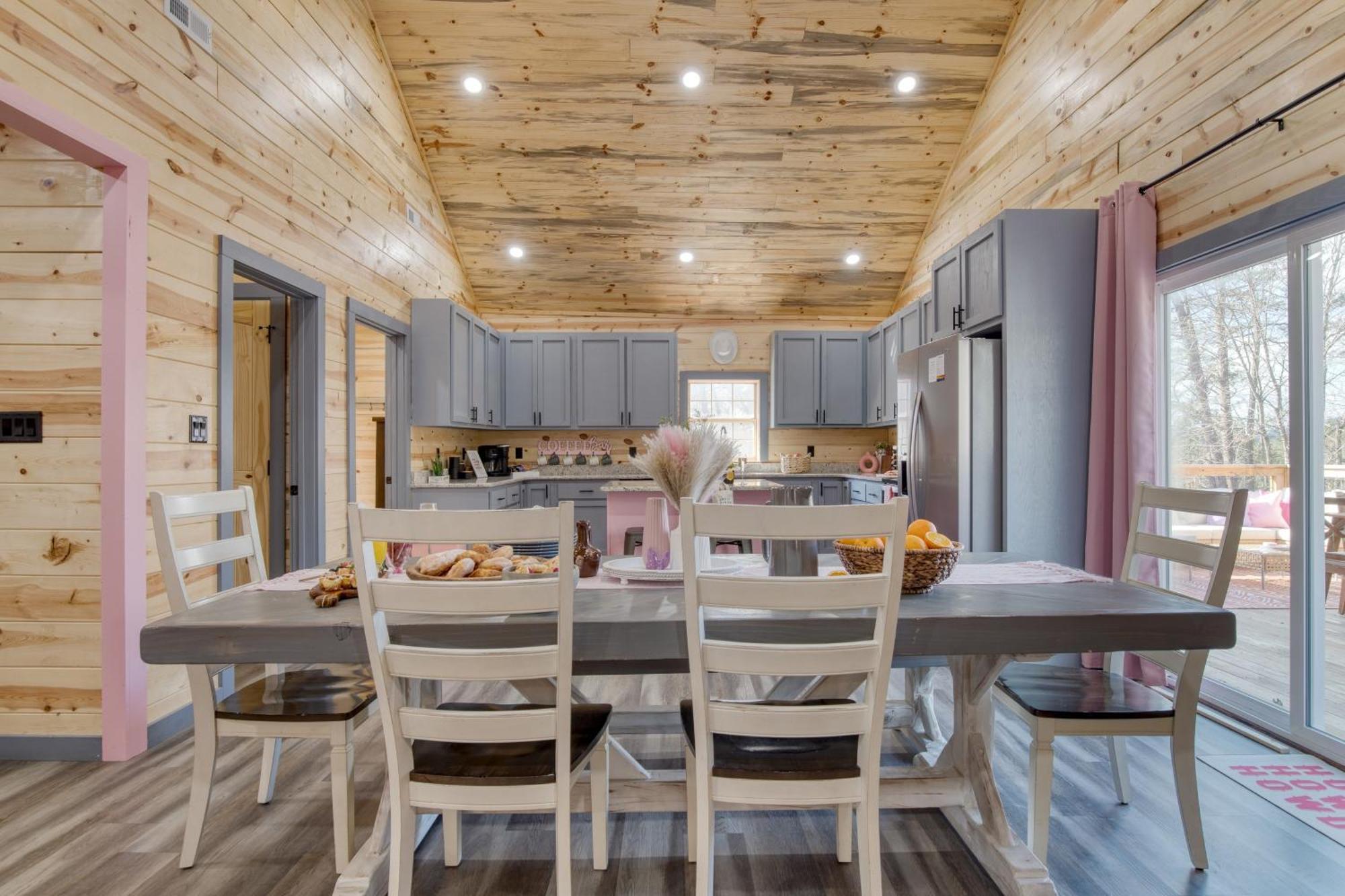 Pink Pines Avantstay Luxury Aesthetic Dream Home Indoor Pool Hot Tub Pigeon Forge Luaran gambar