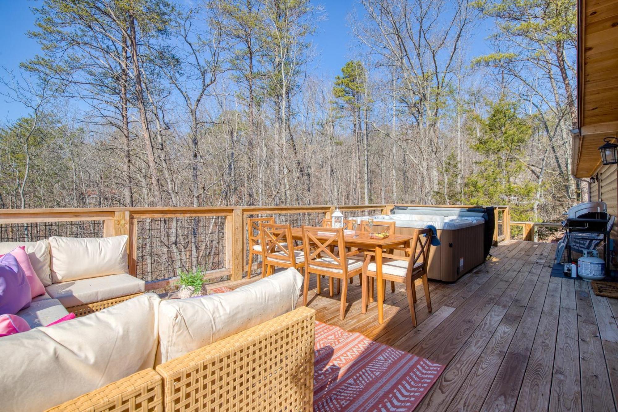 Pink Pines Avantstay Luxury Aesthetic Dream Home Indoor Pool Hot Tub Pigeon Forge Luaran gambar